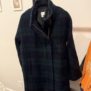 J. Crew Black Teddy Jacket Warm Winter Essential